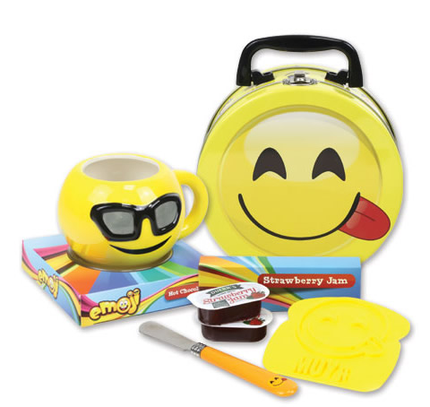 Emoji gift range packaging 